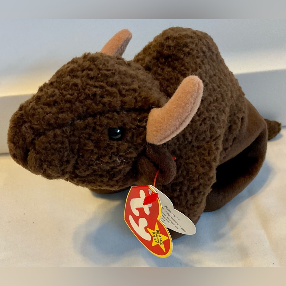 Ty Roam beanie baby Buffalo